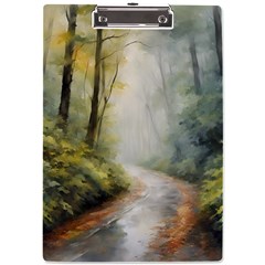 Forest Scene A4 Acrylic Clipboard from ArtsNow.com Front