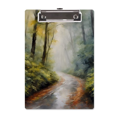 Forest Scene A5 Acrylic Clipboard from ArtsNow.com Front