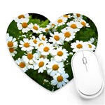 Flowers Heart Mousepad