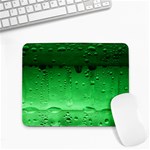 Green Droplets Small Mousepad