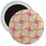 Abstract Pattern Design Scrapbooking 3  Magnets