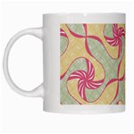 Abstract Pattern Design Scrapbooking White Mug