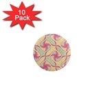 Abstract Pattern Design Scrapbooking 1  Mini Magnet (10 pack) 