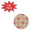 Abstract Pattern Design Scrapbooking 1  Mini Buttons (100 pack) 