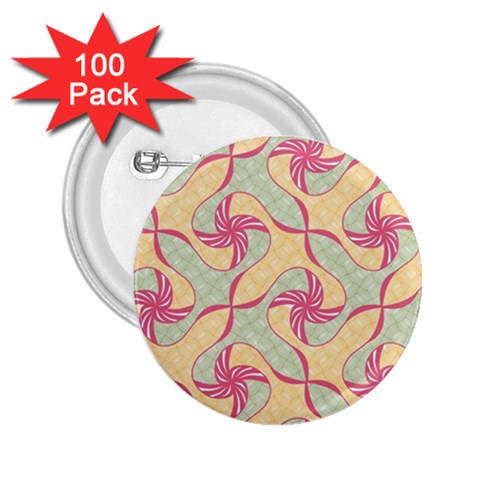 Abstract Pattern Design Scrapbooking 2.25  Buttons (100 pack)  from ArtsNow.com Front