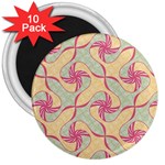 Abstract Pattern Design Scrapbooking 3  Magnets (10 pack) 