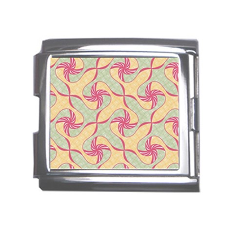 Abstract Pattern Design Scrapbooking Mega Link Italian Charm (18mm) from ArtsNow.com Front