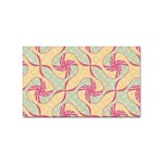 Abstract Pattern Design Scrapbooking Sticker (Rectangular)