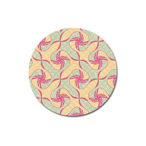 Abstract Pattern Design Scrapbooking Magnet 3  (Round) from ArtsNow.com Front