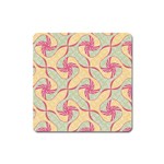 Abstract Pattern Design Scrapbooking Square Magnet