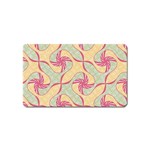 Abstract Pattern Design Scrapbooking Magnet (Name Card)