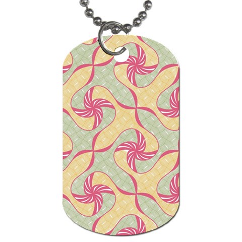 Abstract Pattern Design Scrapbooking Dog Tag (One Side) from ArtsNow.com Front