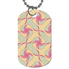 Abstract Pattern Design Scrapbooking Dog Tag (Two Sides) from ArtsNow.com Front