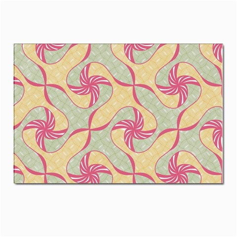 Abstract Pattern Design Scrapbooking Postcard 4 x 6  (Pkg of 10) from ArtsNow.com Front