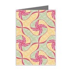 Abstract Pattern Design Scrapbooking Mini Greeting Card