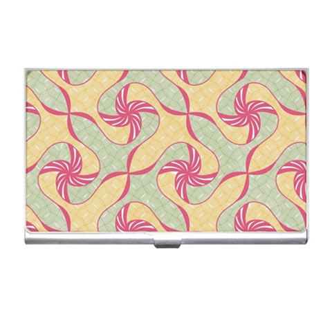 Abstract Pattern Design Scrapbooking Business Card Holder from ArtsNow.com Front