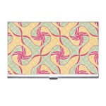 Abstract Pattern Design Scrapbooking Business Card Holder