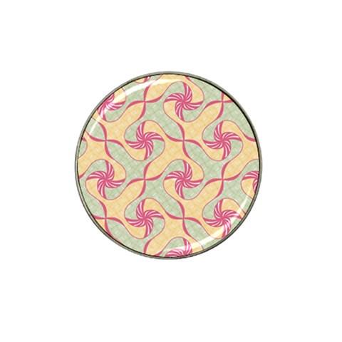 Abstract Pattern Design Scrapbooking Hat Clip Ball Marker from ArtsNow.com Front