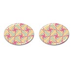 Abstract Pattern Design Scrapbooking Cufflinks (Oval)