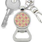 Abstract Pattern Design Scrapbooking Bottle Opener Key Chain