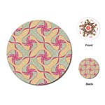 Abstract Pattern Design Scrapbooking Playing Cards Single Design (Round)