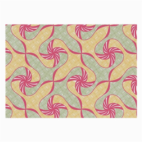 Abstract Pattern Design Scrapbooking Large Glasses Cloth (2 Sides) from ArtsNow.com Front