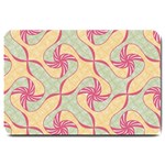 Abstract Pattern Design Scrapbooking Large Doormat