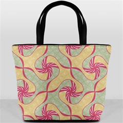 Abstract Pattern Design Scrapbooking Bucket Bag from ArtsNow.com Front