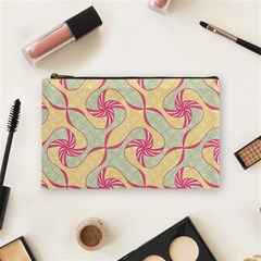 Abstract Pattern Design Scrapbooking Cosmetic Bag (Medium) from ArtsNow.com Front