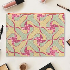 Abstract Pattern Design Scrapbooking Cosmetic Bag (XL) from ArtsNow.com Front