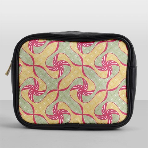 Abstract Pattern Design Scrapbooking Mini Toiletries Bag (One Side) from ArtsNow.com Front