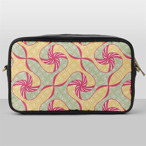 Abstract Pattern Design Scrapbooking Toiletries Bag (One Side) from ArtsNow.com Front