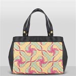 Abstract Pattern Design Scrapbooking Oversize Office Handbag