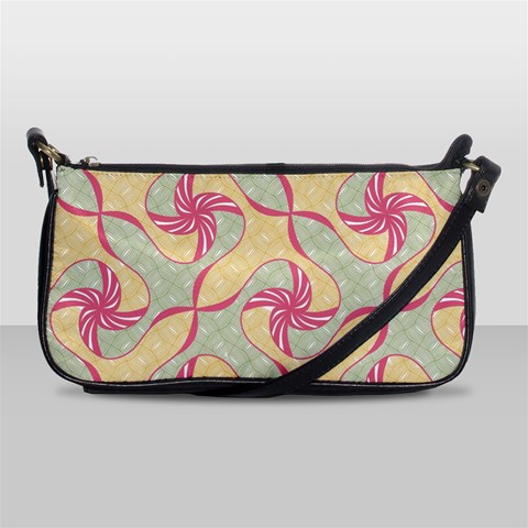 Abstract Pattern Design Scrapbooking Shoulder Clutch Bag from ArtsNow.com Front