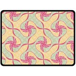 Abstract Pattern Design Scrapbooking Fleece Blanket (Large)