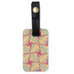 Abstract Pattern Design Scrapbooking Luggage Tag (one side)