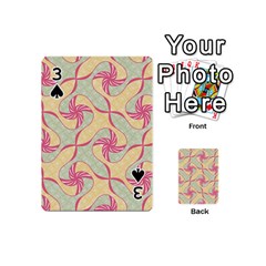 Abstract Pattern Design Scrapbooking Playing Cards 54 Designs (Mini) from ArtsNow.com Front - Spade3