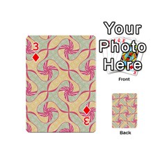 Abstract Pattern Design Scrapbooking Playing Cards 54 Designs (Mini) from ArtsNow.com Front - Diamond3