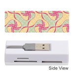 Abstract Pattern Design Scrapbooking Memory Card Reader (Stick)