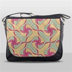 Abstract Pattern Design Scrapbooking Messenger Bag