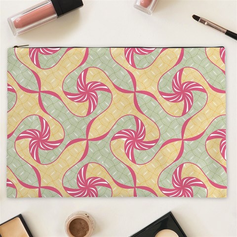 Abstract Pattern Design Scrapbooking Cosmetic Bag (XXL) from ArtsNow.com Front