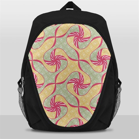 Abstract Pattern Design Scrapbooking Backpack Bag from ArtsNow.com Front