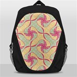 Abstract Pattern Design Scrapbooking Backpack Bag