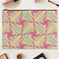 Abstract Pattern Design Scrapbooking Cosmetic Bag (XXXL) from ArtsNow.com Front