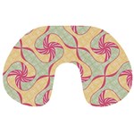 Abstract Pattern Design Scrapbooking Travel Neck Pillow