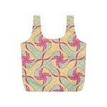 Abstract Pattern Design Scrapbooking Full Print Recycle Bag (S)