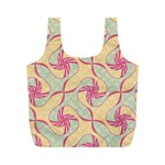 Abstract Pattern Design Scrapbooking Full Print Recycle Bag (M)