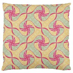 Abstract Pattern Design Scrapbooking Standard Premium Plush Fleece Cushion Case (Two Sides) from ArtsNow.com Back