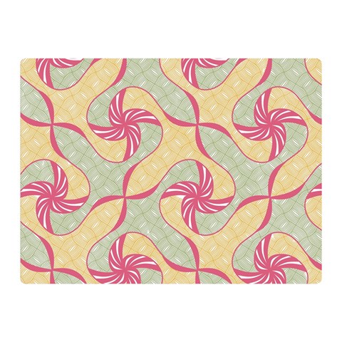 Abstract Pattern Design Scrapbooking Two Sides Premium Plush Fleece Blanket (Mini) from ArtsNow.com 35 x27  Blanket Front