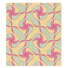 Abstract Pattern Design Scrapbooking Duvet Cover Double Side (King Size) from ArtsNow.com Front